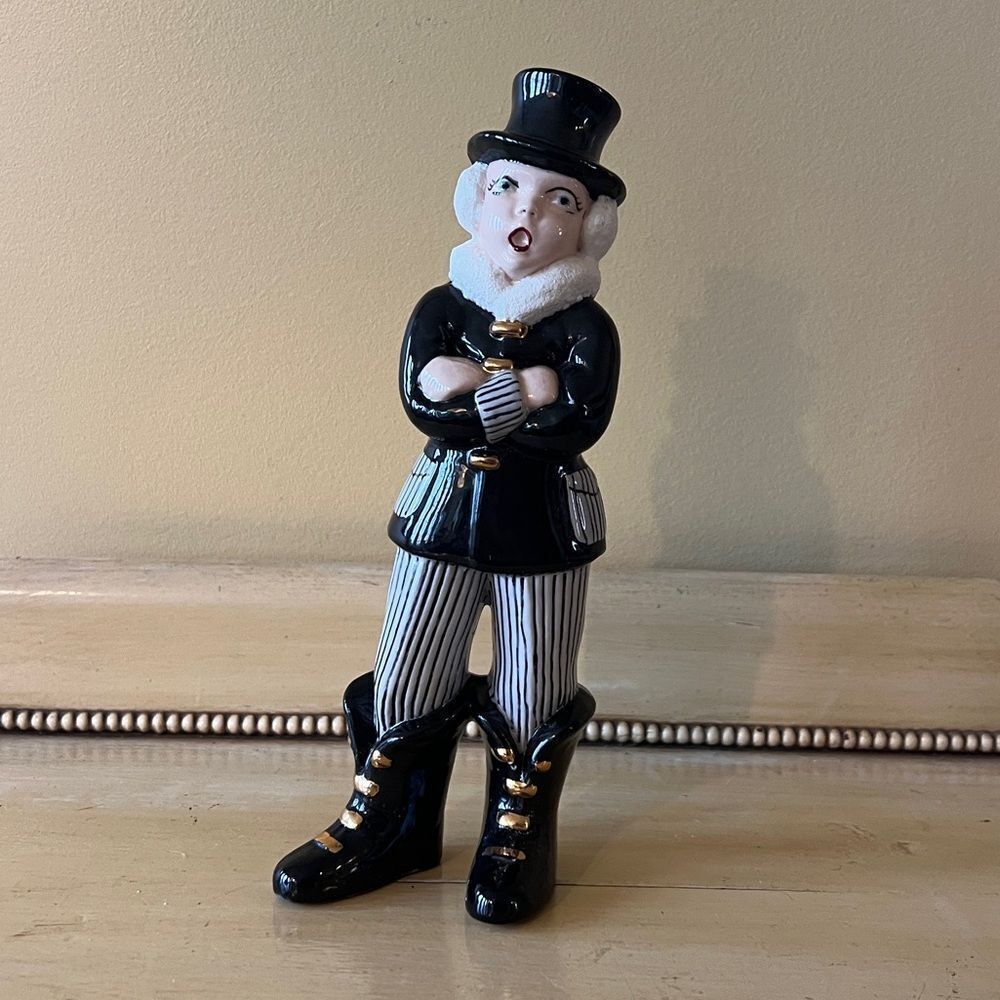 Hand Painted Ceramic Christmas Caroler